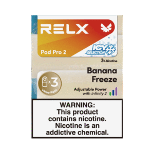 RELX Pod Pro 2 Infinity 3Pods 3% Nicotine Banana Freeze