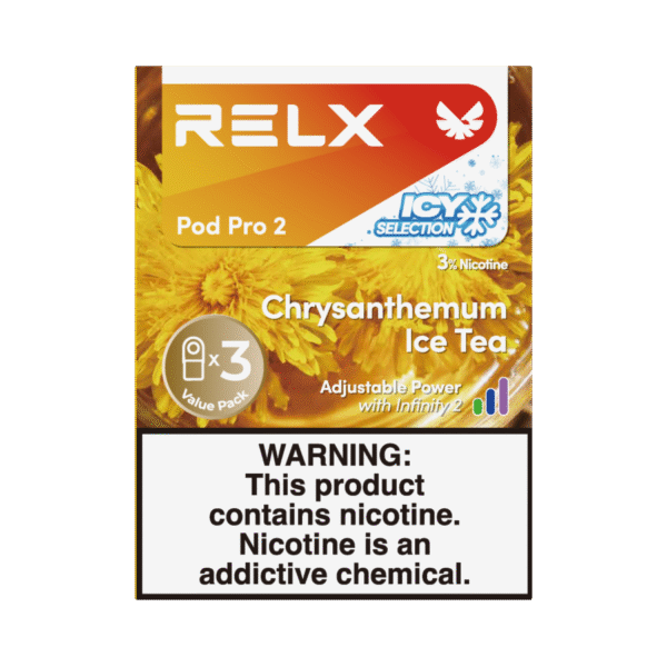 RELX Pod Pro 2 Infinity 3Pods 3% Nicotine Chrysanthemum lce Tea