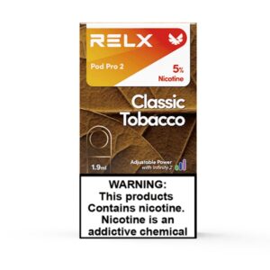 RELX Infinity 2 Pod Pro 3% Nicotine Classic Tobacco