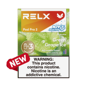RELX Pod Pro 2 Infinity 3Pods 3% Nicotine Green Grape Ice