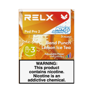 RELX Pod Pro 2 Infinity 3Pods 3% Nicotine Hand Punch Lemon Ice Tea