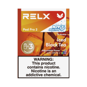 RELX Pod Pro 2 Infinity 3Pods 3% Nicotine Iced Black Tea