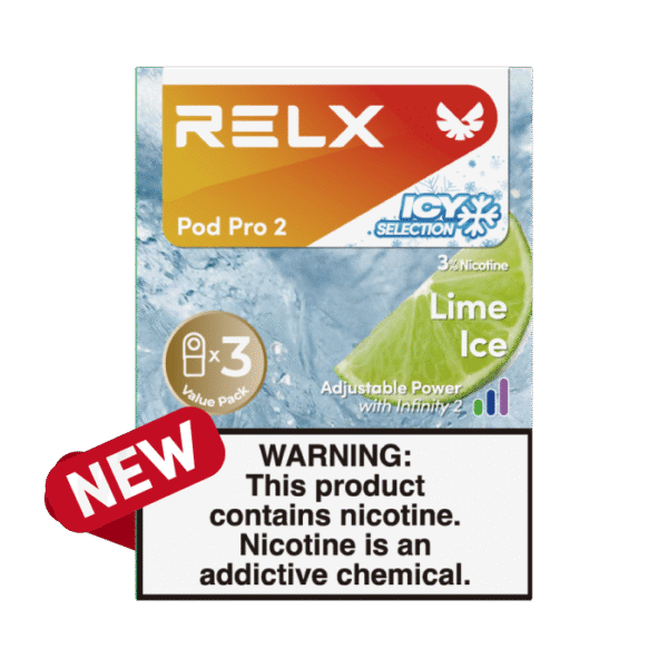 RELX Pod Pro 2 Infinity 3Pods 3% Nicotine Lime Ice