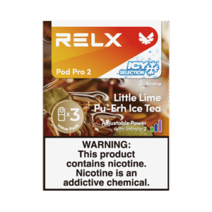 RELX Pod Pro 2 Infinity 3Pods 3% Nicotine Little Lime Pu-erh Ice Tea