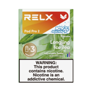 RELX Pod Pro 2 Infinity 3Pods 3% Nicotine Longjing lce Tea