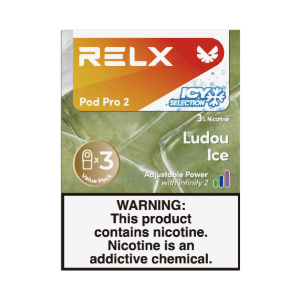 RELX Pod Pro 2 Infinity 3Pods 3% Nicotine Ludou Ice