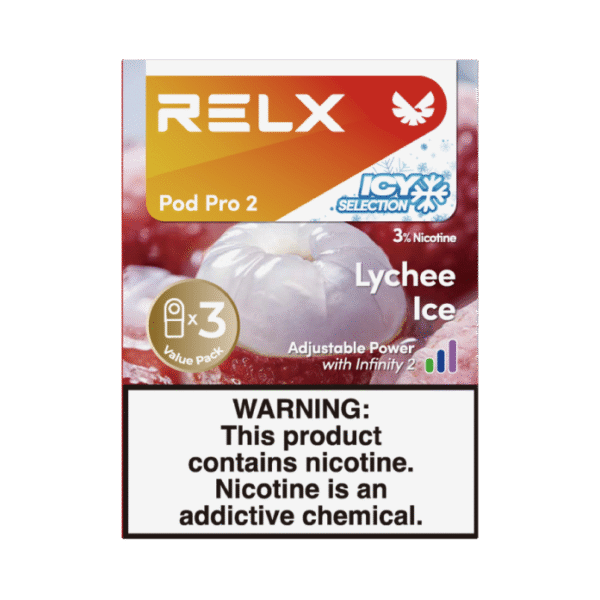 RELX Pod Pro 2 Infinity 3Pods 3% Nicotine Lychee Ice