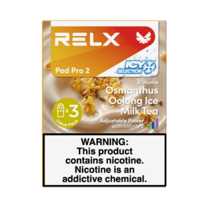 RELX Pod Pro 2 Infinity 3Pods 3% Nicotine Osmanthus Oolong Ice Milk Tea