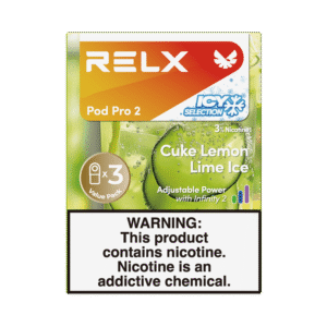 RELX Pod Pro 2 Infinity 3Pods 3% Nicotine Cuke Lemon Lime Ice