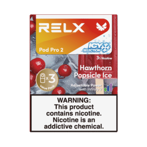 RELX Pod Pro 2 Infinity 3Pods 3% Nicotine Hawthorn Popsicle Ice