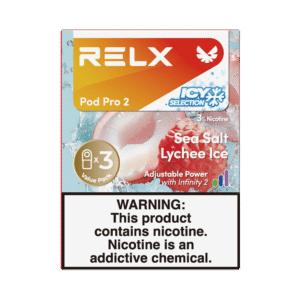 RELX Pod Pro 2 Infinity 3Pods 3% Nicotine Sea Salt Lychee Ice