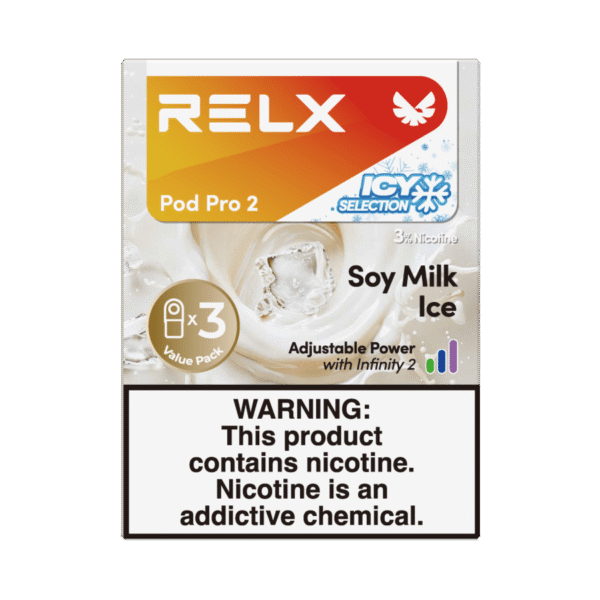 RELX Pod Pro 2 Infinity 3Pods 3% Nicotine Soy Milk Ice