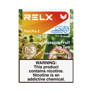 RELX Pod Pro 2 Infinity 3Pods 3% Nicotine Passion Fruit Ice Tea