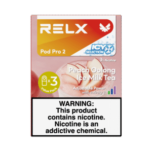 RELX Pod Pro 2 Infinity 3Pods 3% Nicotine Peach Oolong Ice Milk Tea