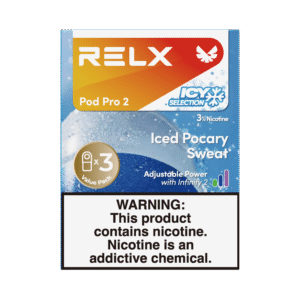 RELX Pod Pro 2 Infinity 3Pods 3% Nicotine Iced Pocary Sweat