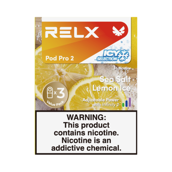 RELX Pod Pro 2 Infinity 3Pods 3% Nicotine Sea Salt Lemonade