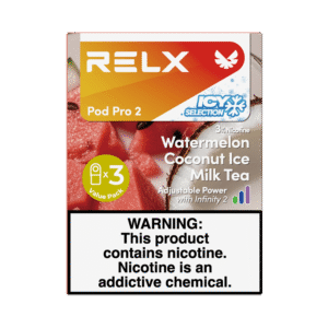 RELX Pod Pro 2 Infinity 3Pods 3% Nicotine Watermelon Coconut Ice Milk Tea