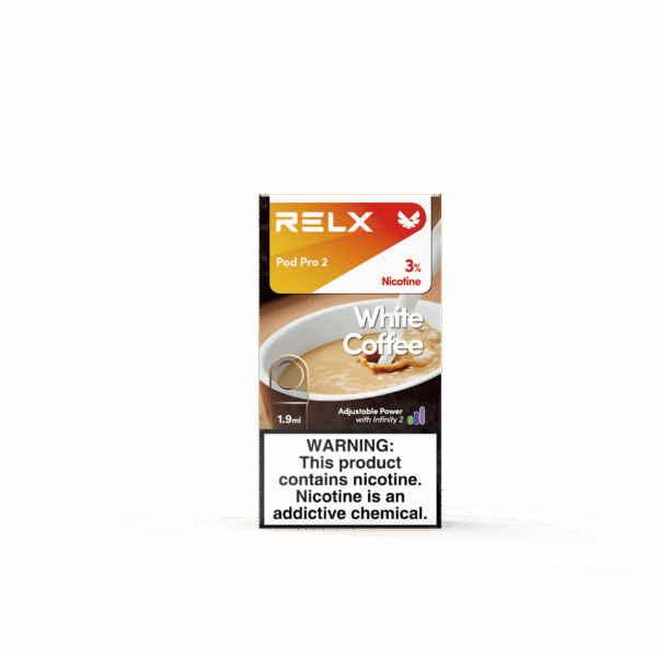 RELX Infinity 2 Pod Pro 3% Nicotine White Coffee